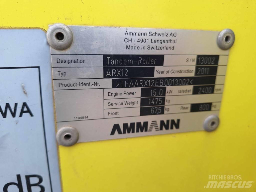 Ammann ARX 12 Tandemwalzen