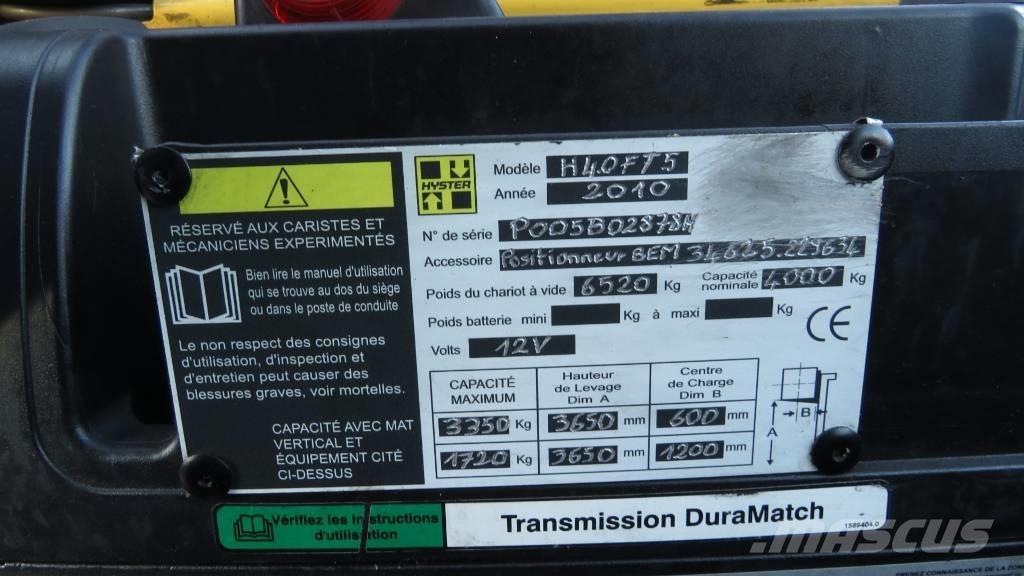Hyster H4.0FT5 Gasstapler