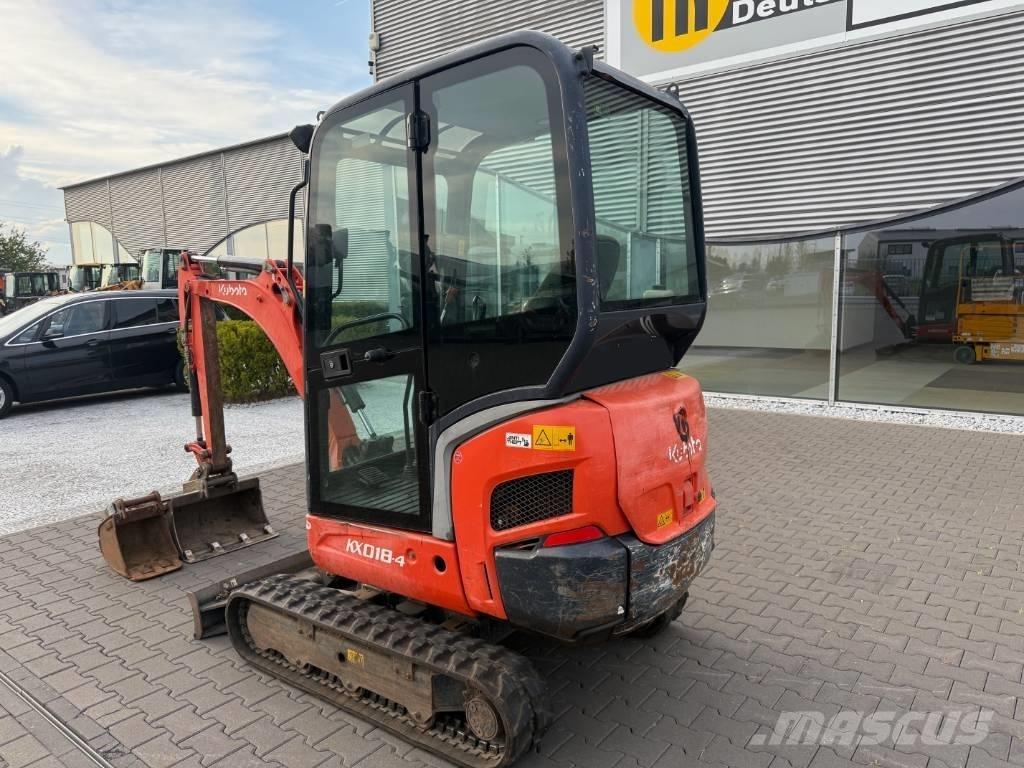 Kubota KX 018-4 Minibagger < 7t