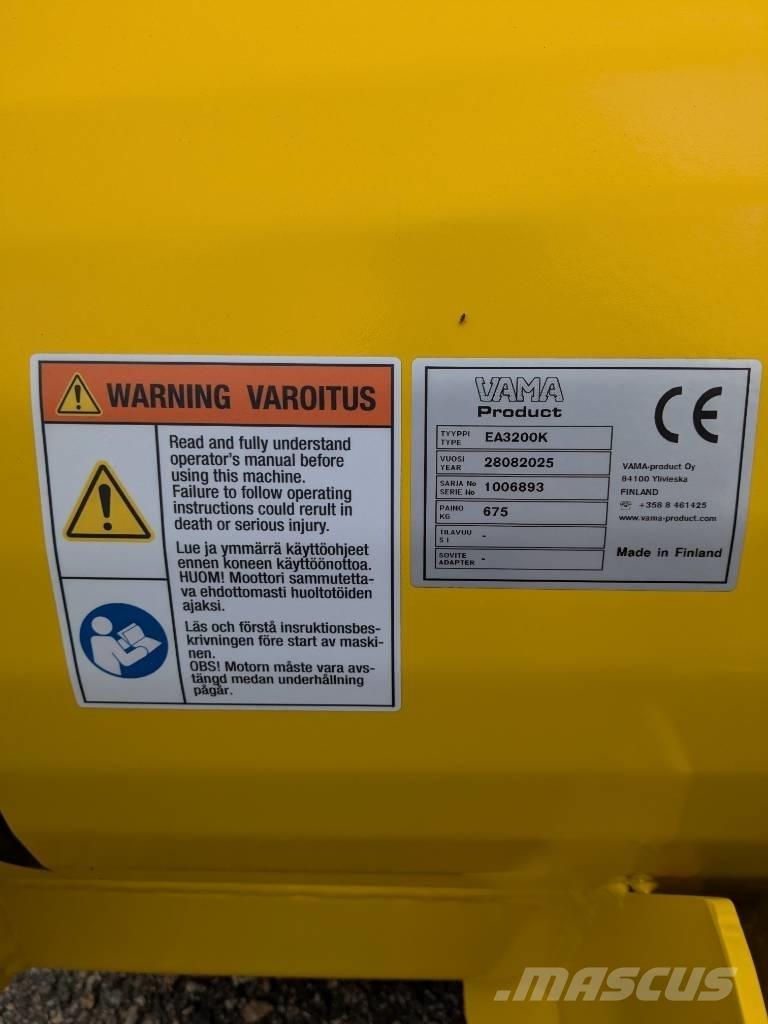 Vama EA 3200 K Schneeschilde und -pflüge