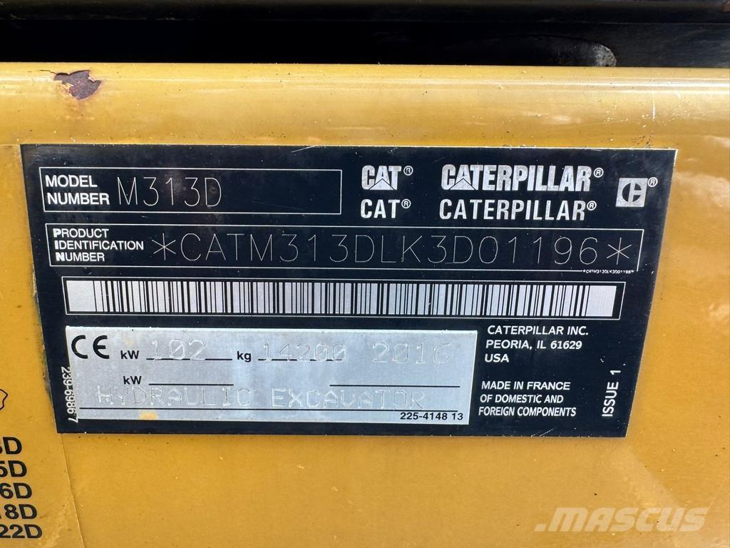 CAT M313D - CE Mobilbagger