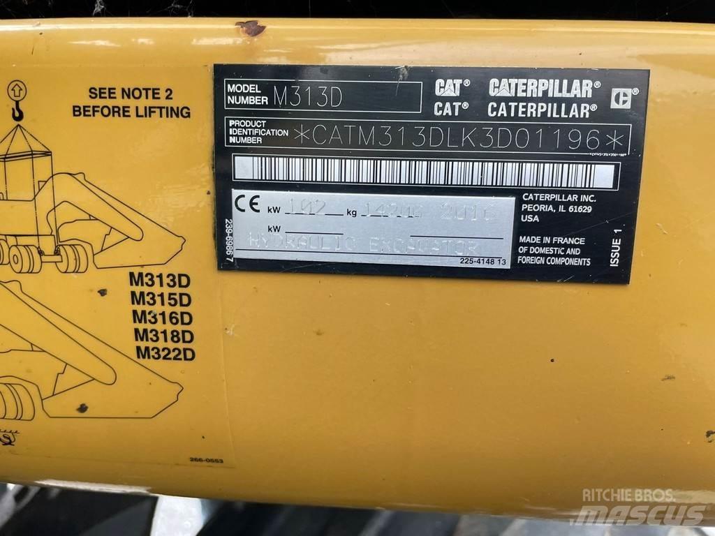CAT M313D - CE Mobilbagger