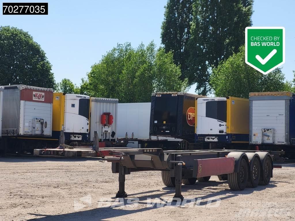 Van Hool 3 axles Containerauflieger