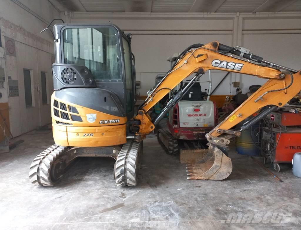 CASE CX 35 B ZTS Minibagger < 7t