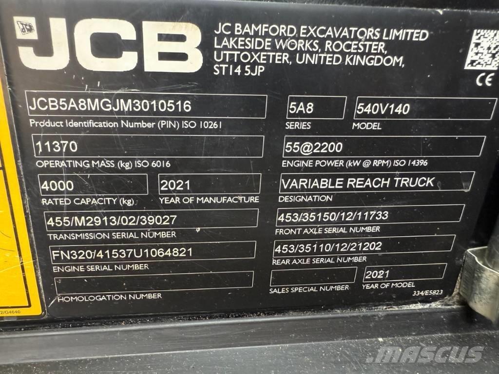 JCB 540-140 Teleskoplader
