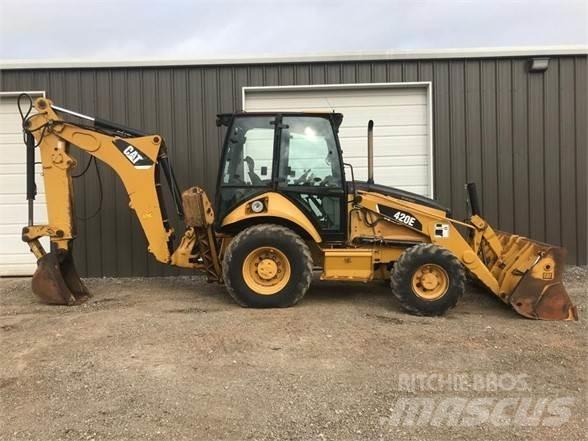 CAT 420E Baggerlader