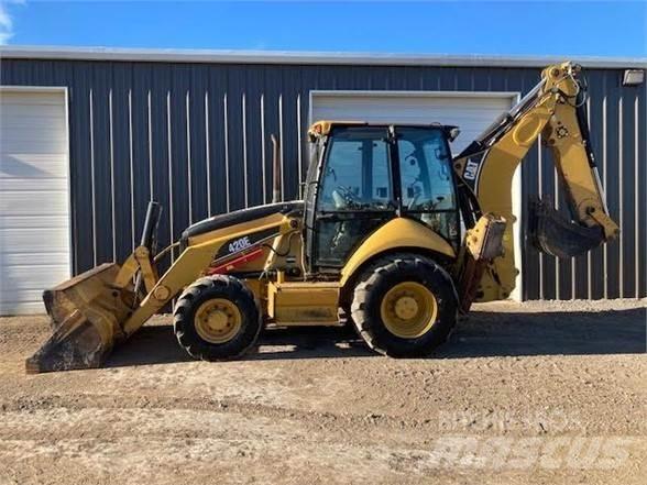 CAT 420E Baggerlader