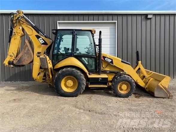 CAT 420F Baggerlader