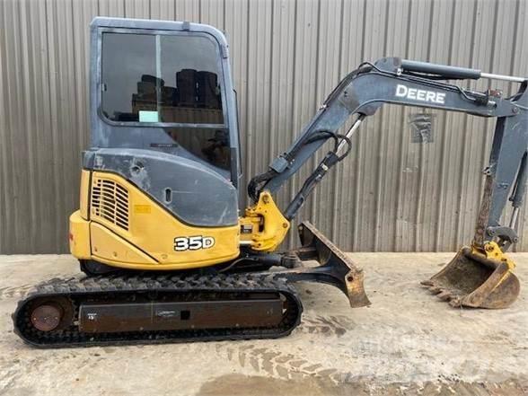 John Deere 35D Minibagger < 7t