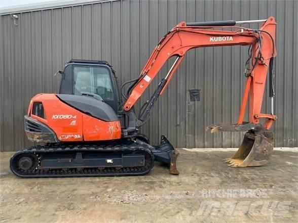 Kubota KX080-4 Raupenbagger
