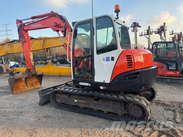 Kubota KX 080-3 Midibagger  7t - 12t