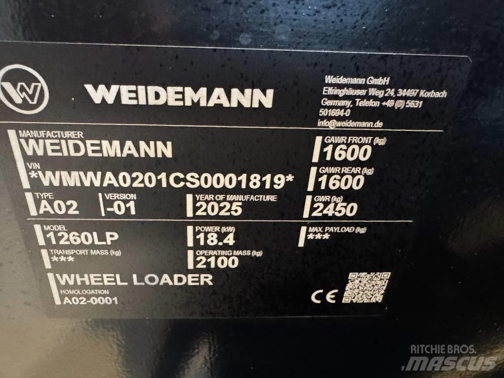 Weidemann 1260 LP Multifunktionslader