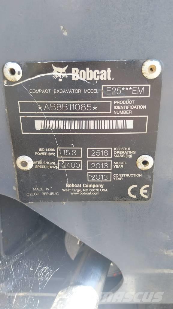 Bobcat E 25 Minibagger < 7t