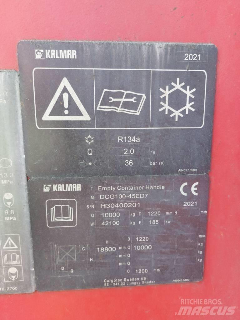 Kalmar DCG100-45ED7 Containerstapler