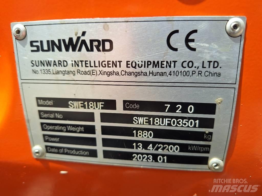 Sunward SWE 18 UF Minibagger < 7t
