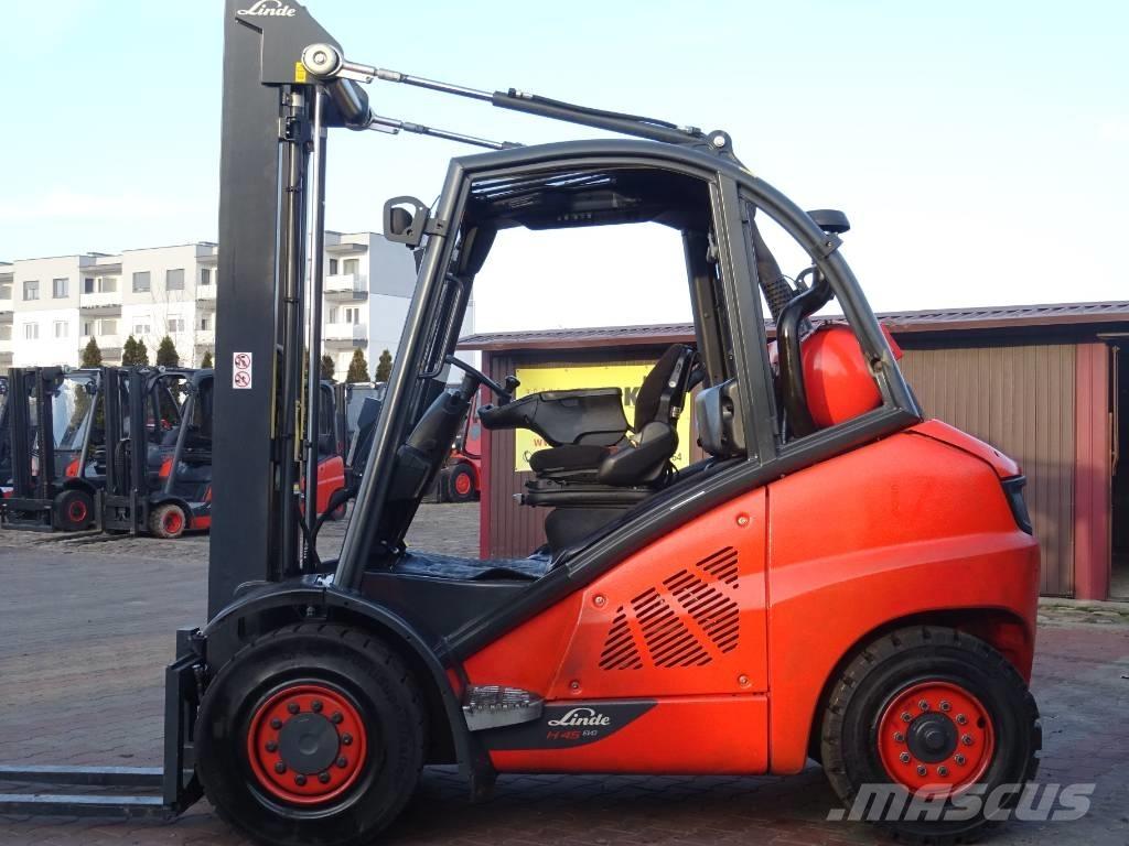 Linde H45T-02 Gasstapler