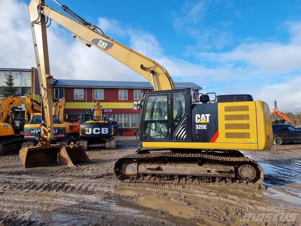CAT 320 EL Long Boom Raupenbagger