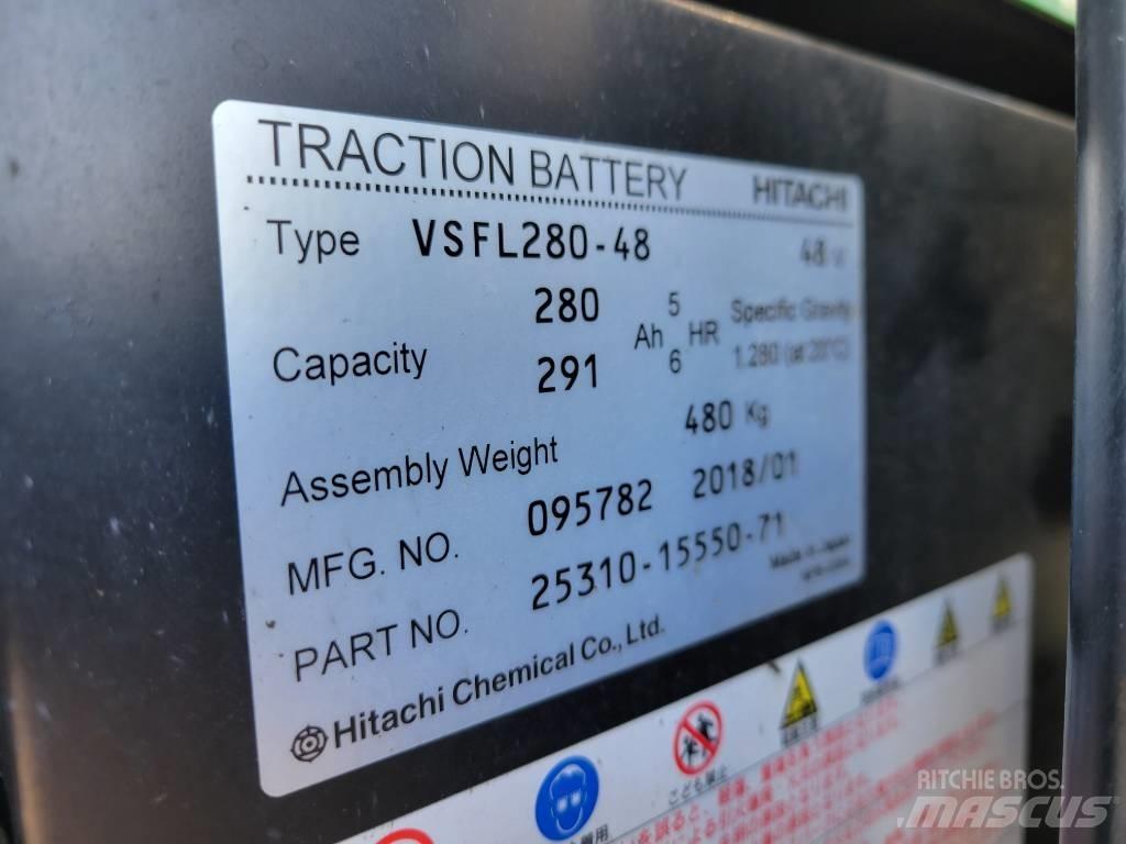 Toyota 8FBRS15 Elektrostapler