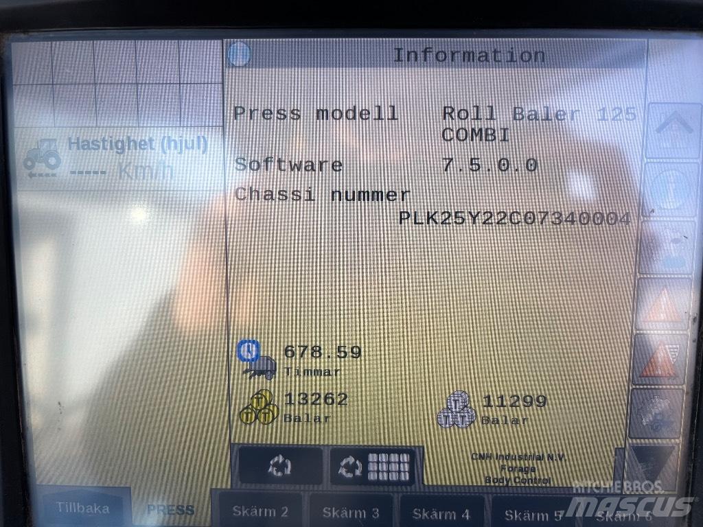 New Holland RB 125 Rundballenpressen