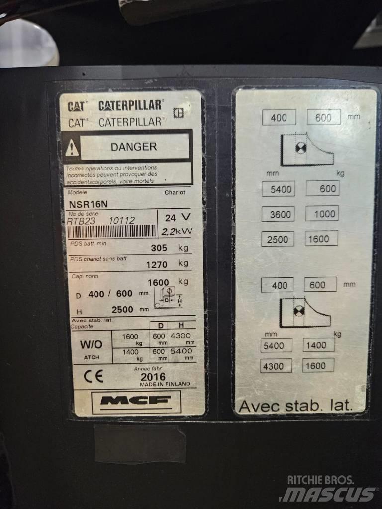 CAT NSR16N Selbstfahrstapler