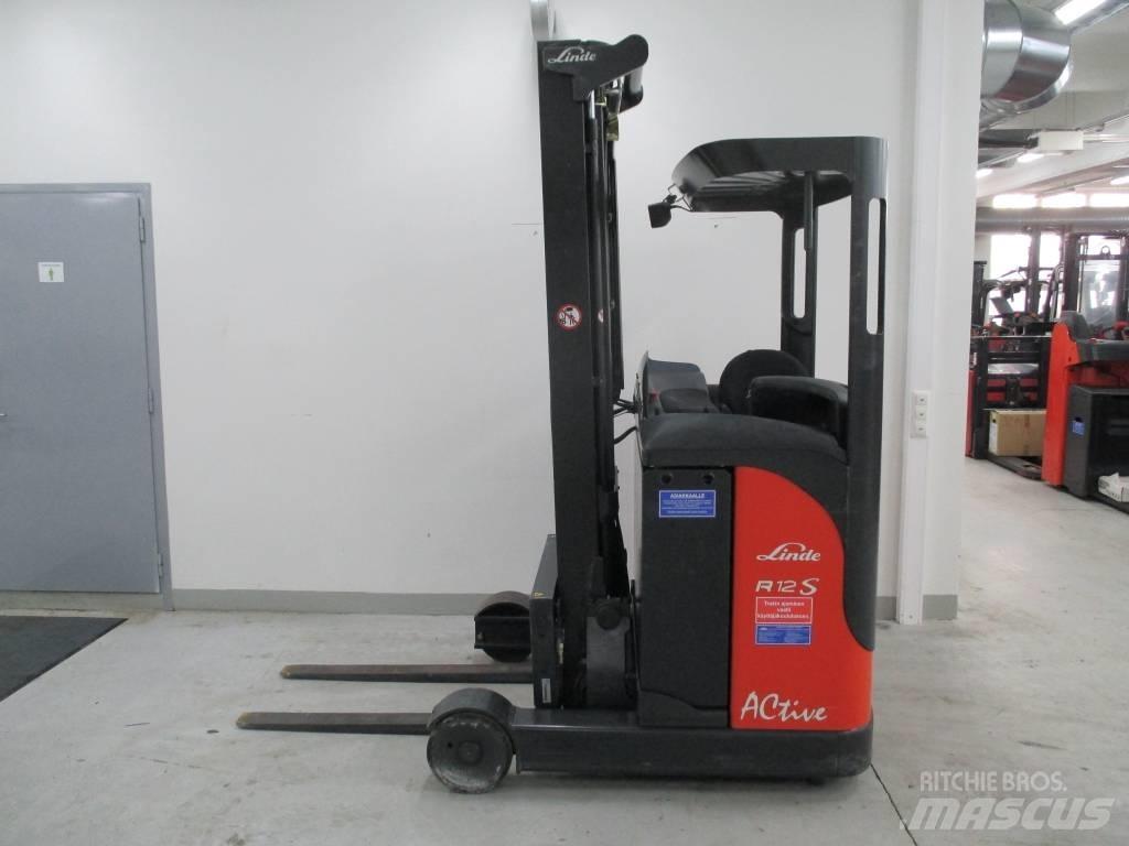Linde R 12 Schubmaststapler