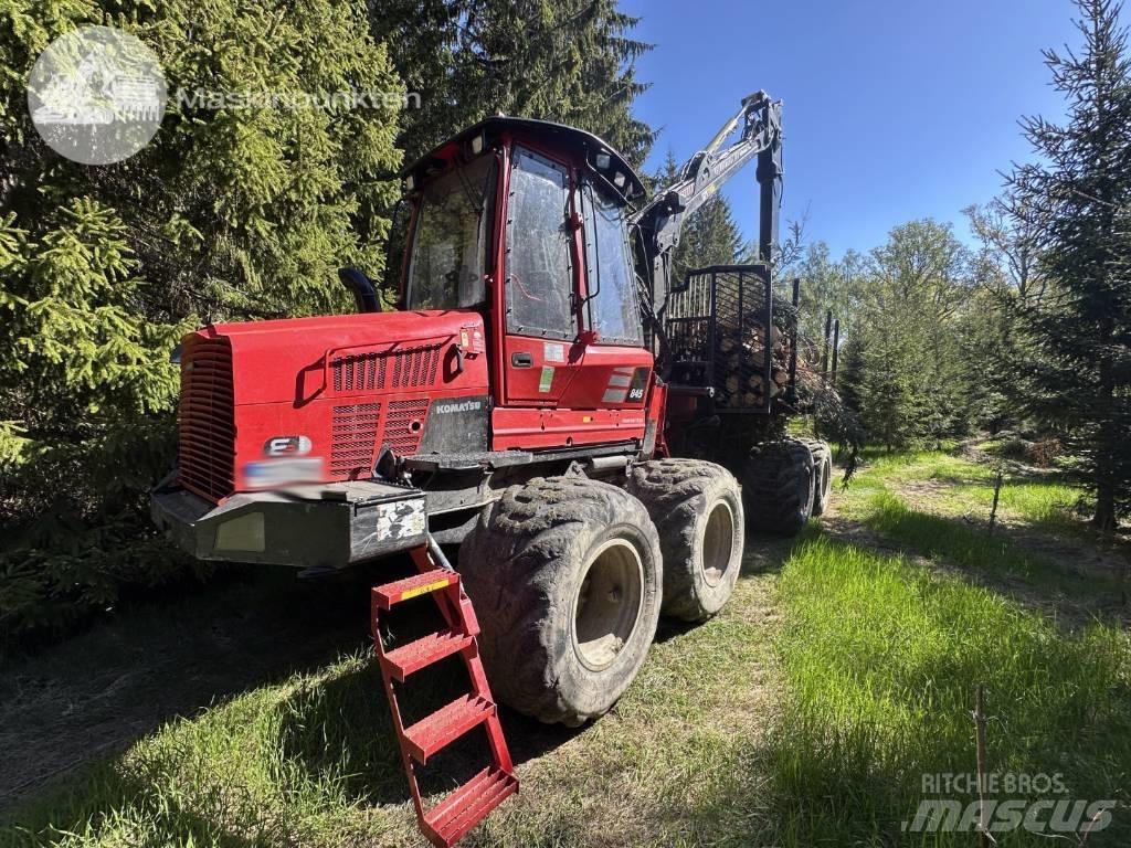 Komatsu 845 Forwarder