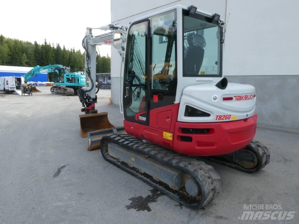 Takeuchi TB260 Minibagger < 7t