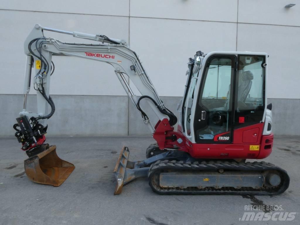 Takeuchi TB260 Minibagger < 7t
