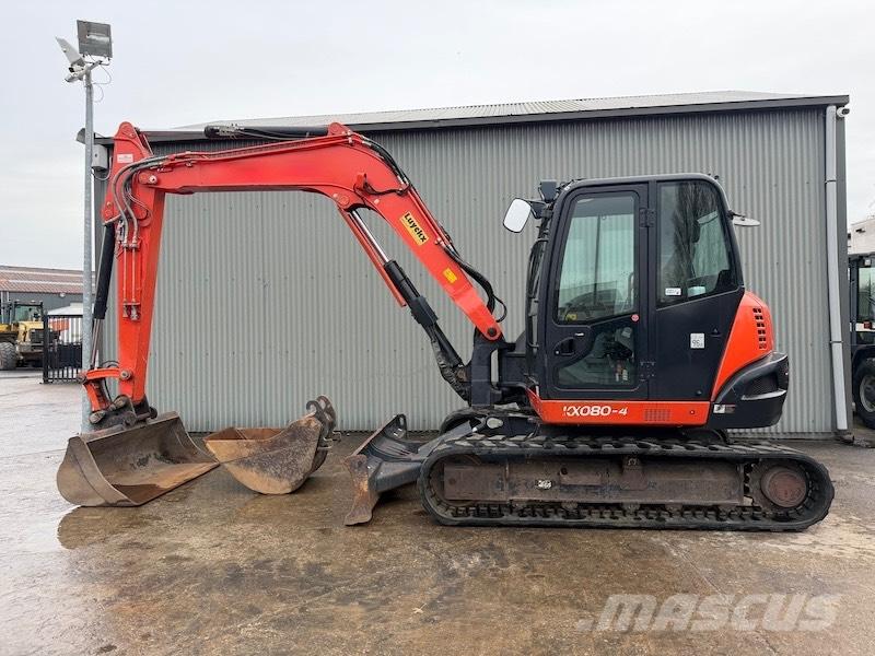 Kubota KX 080-4 Midibagger  7t - 12t