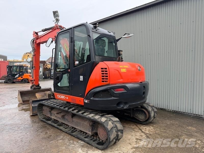 Kubota KX 080-4 Midibagger  7t - 12t