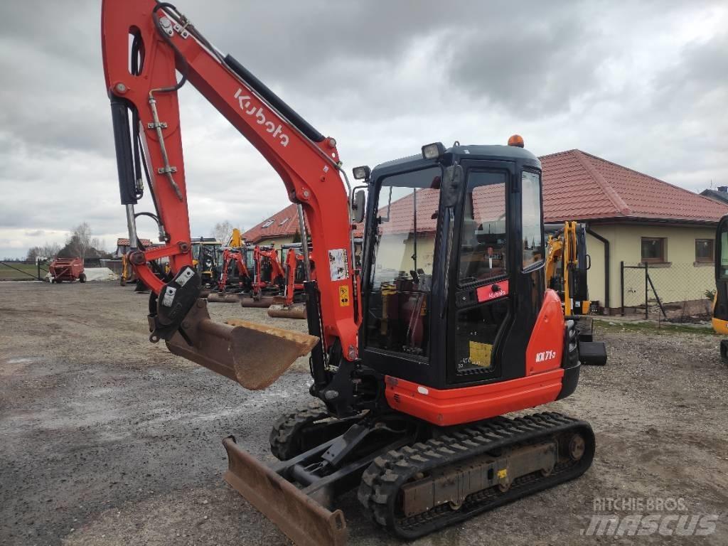 Kubota KX 71-3 Minibagger < 7t
