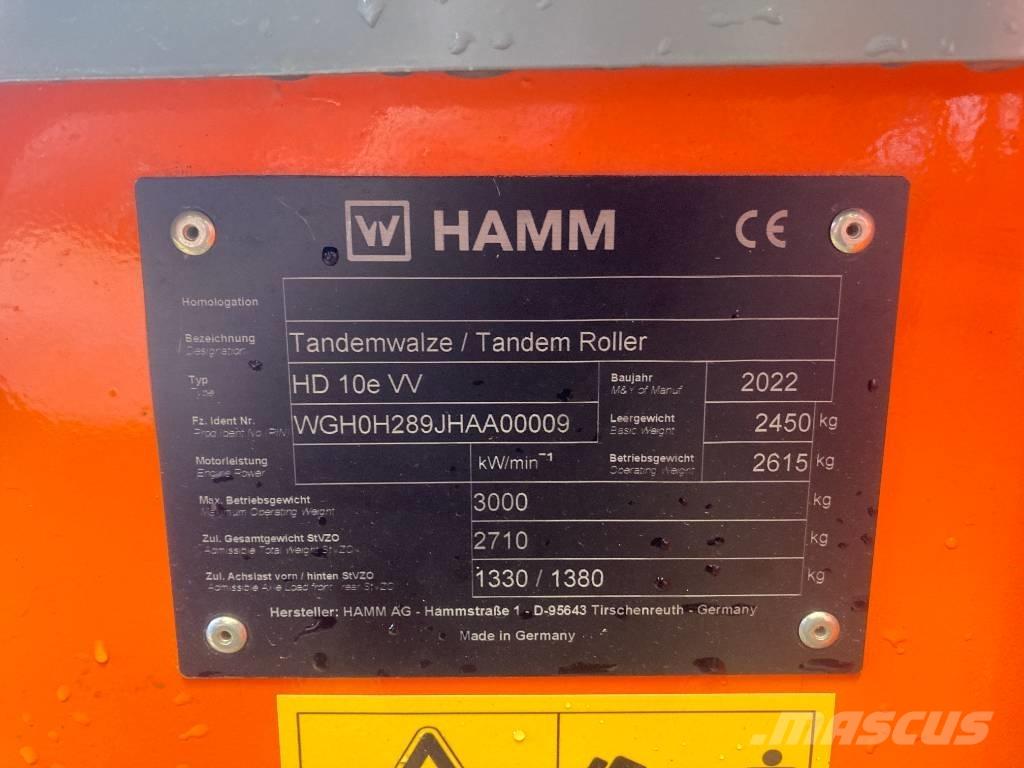 Hamm HD 10e VV H289 Erdbauwalzen