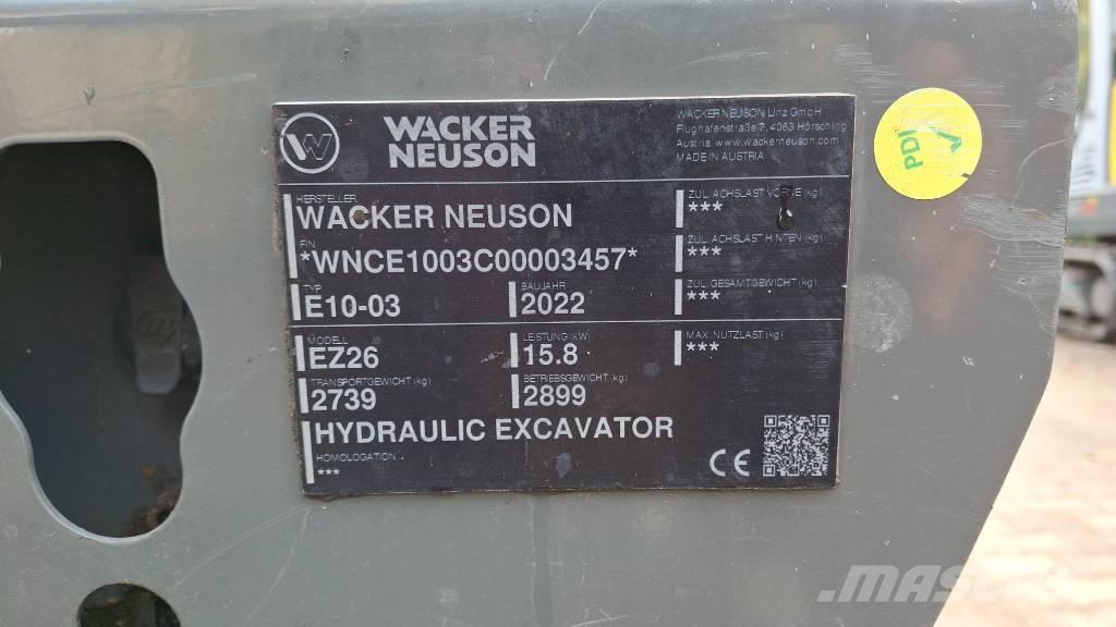 Wacker Neuson EZ26 Raupenbagger