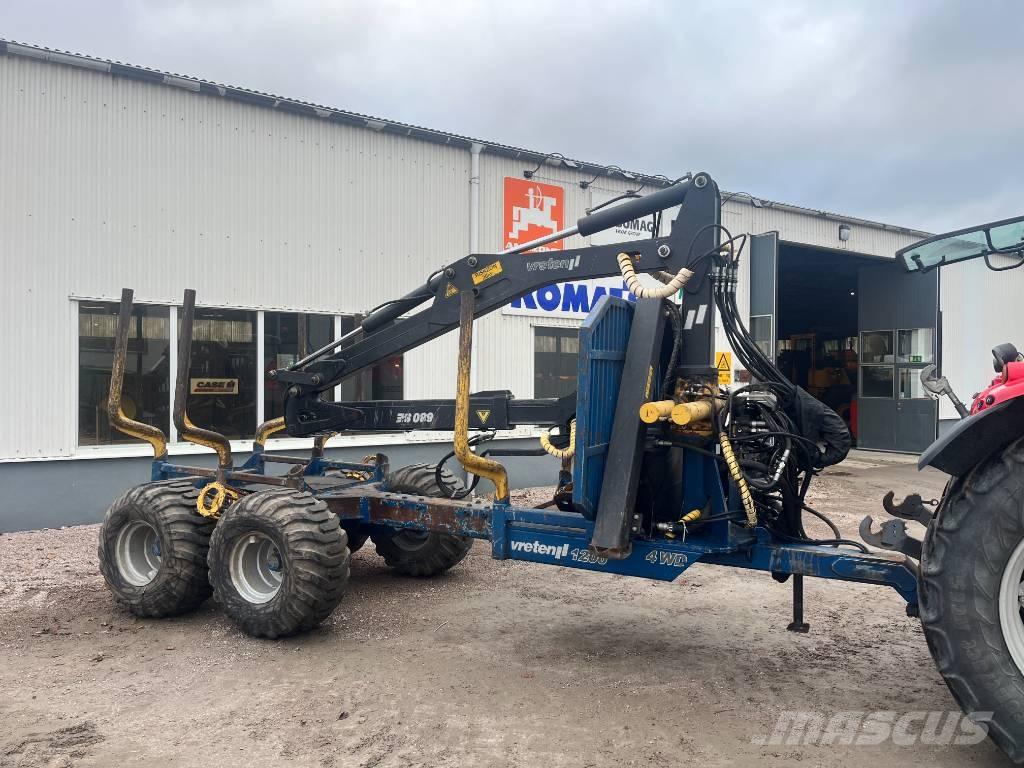 Vreten 1200 4wd Forstanhänger