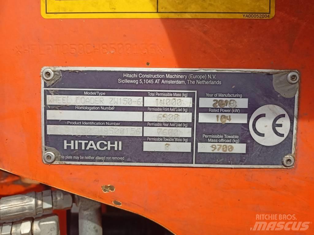 Hitachi ZW150 Radlader
