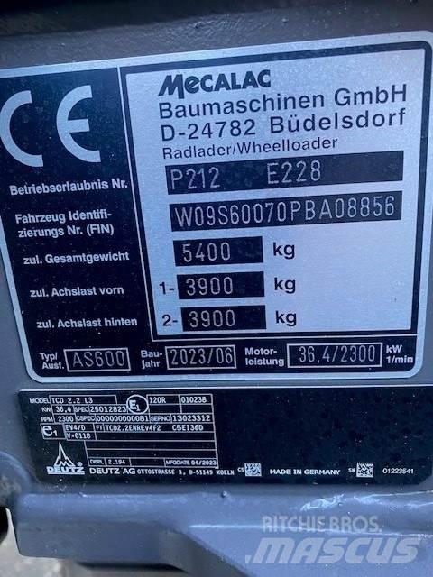 Mecalac AS600 Radlader