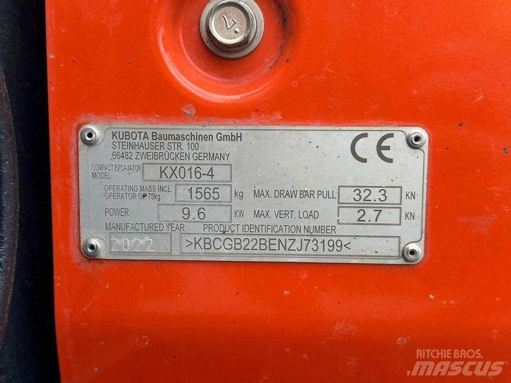 Kubota KX016-4 Minibagger < 7t