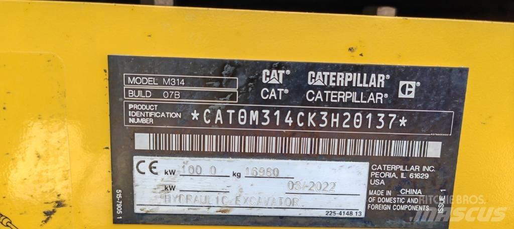 CAT 314 Mobilbagger
