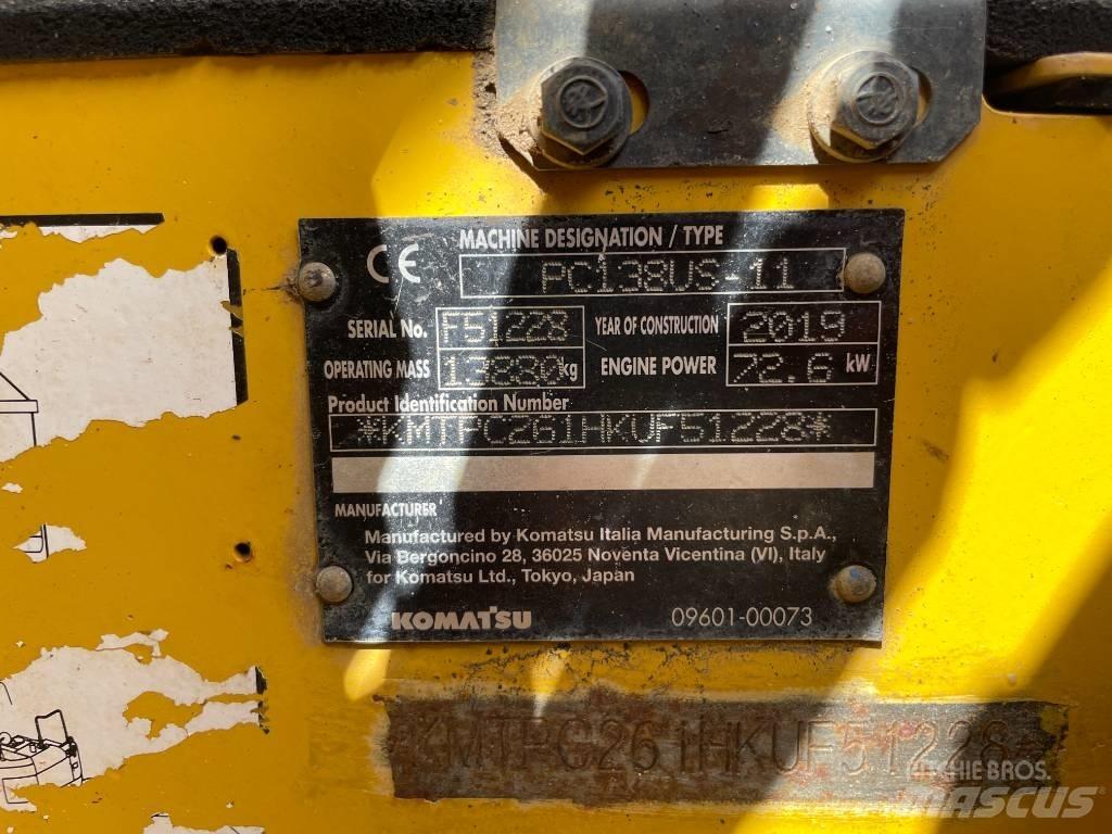 Komatsu PC 138 US-11 Raupenbagger