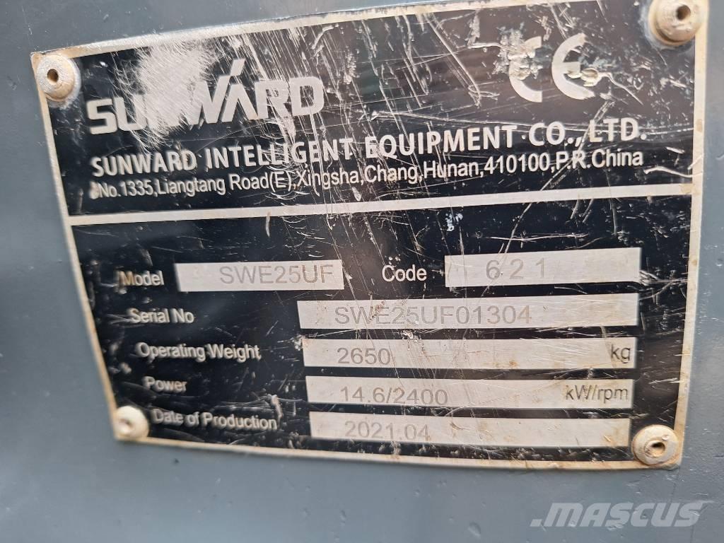 Sunward SWE 25 UF Minibagger < 7t