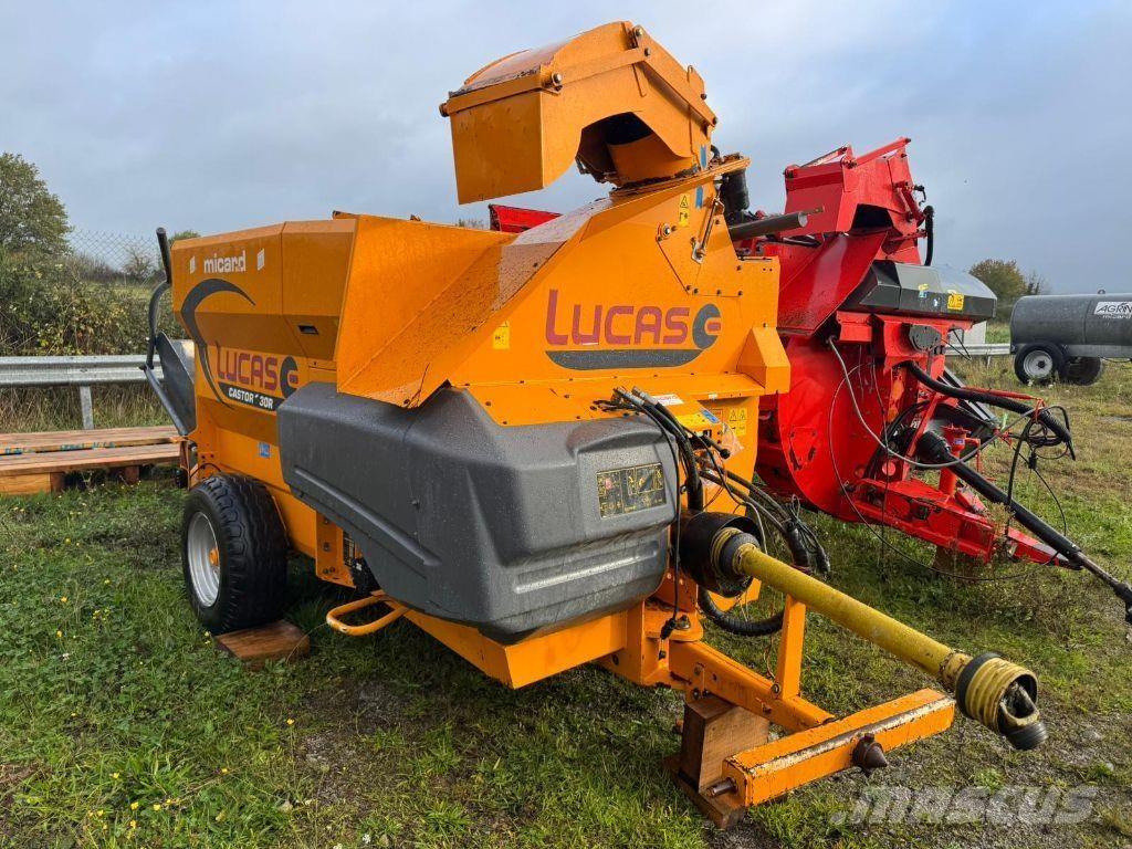 Lucas Castor+ 30R Ballenschredder, -schneider und -wickler