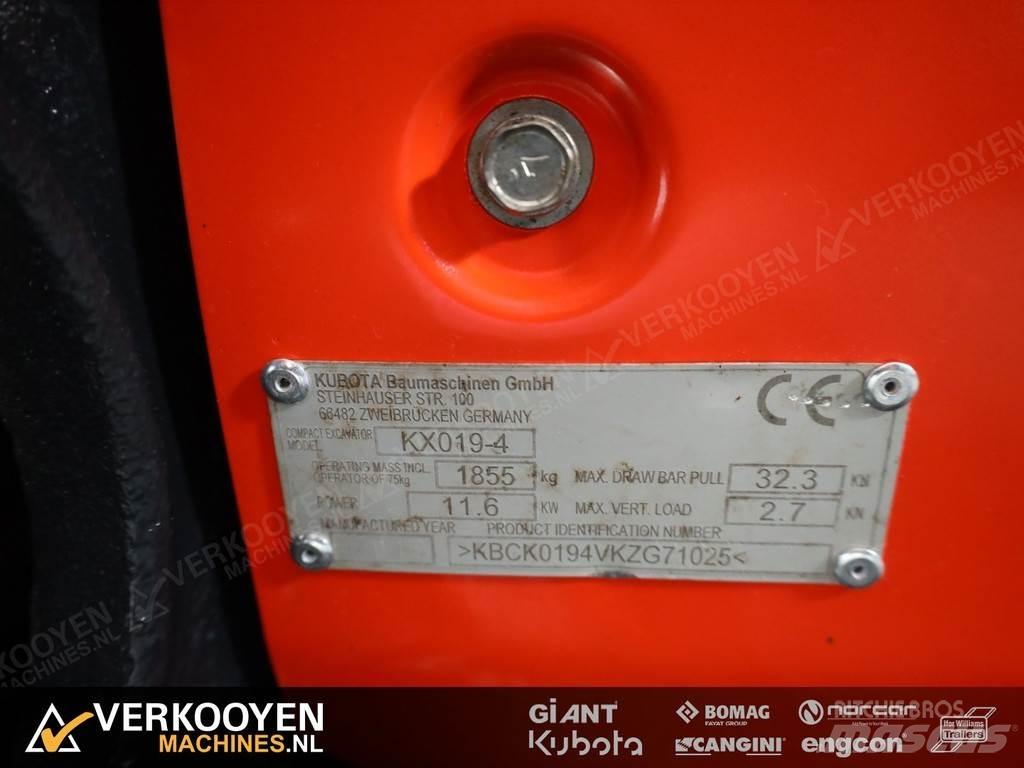 Kubota KX019-4 Minibagger < 7t