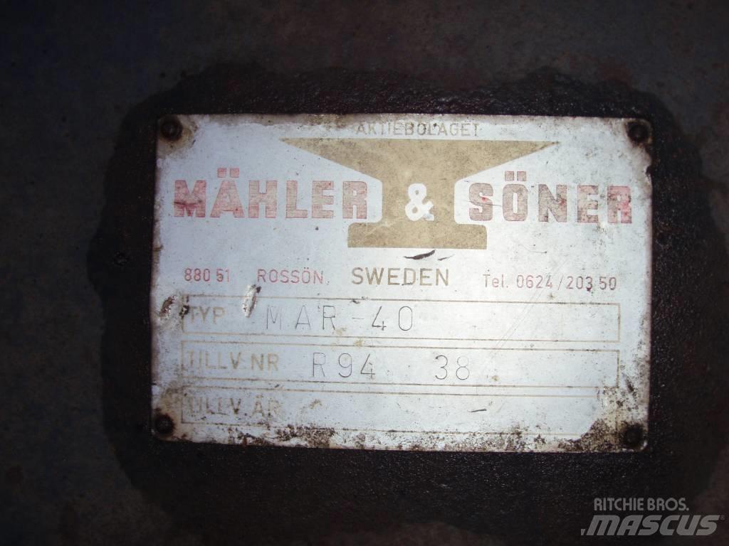 Mählers Snöblad 4m Pflüge