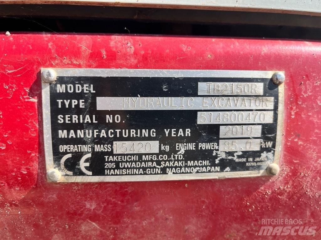 Takeuchi TB 2150 R Raupenbagger
