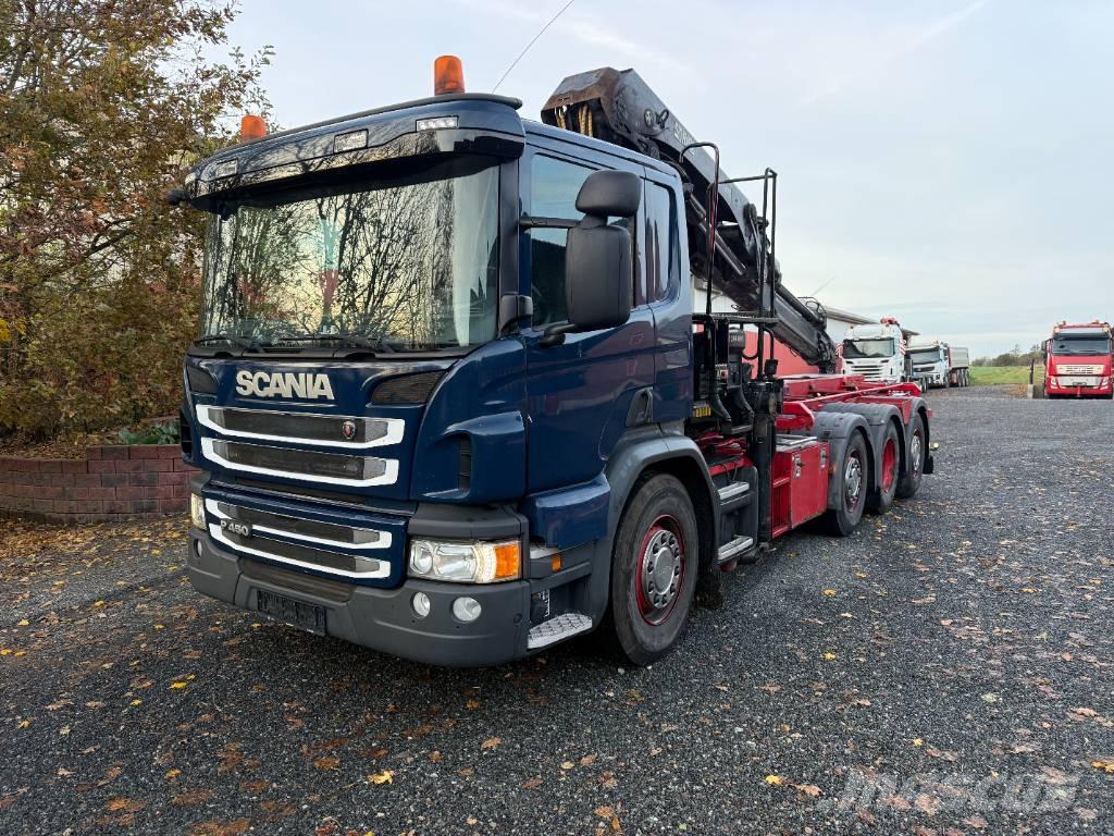 Scania P450 8x2/4 Absetzkipper