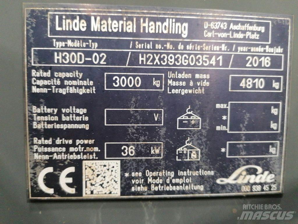 Linde H30D-02 Dieselstapler