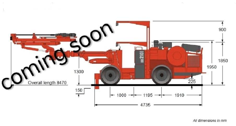 Sandvik DD 210 Tunnelbau- und Untertagebohrungen