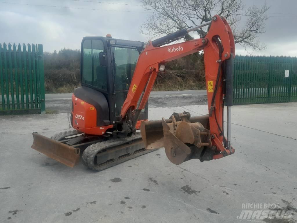 Kubota U 27-4 Minibagger < 7t