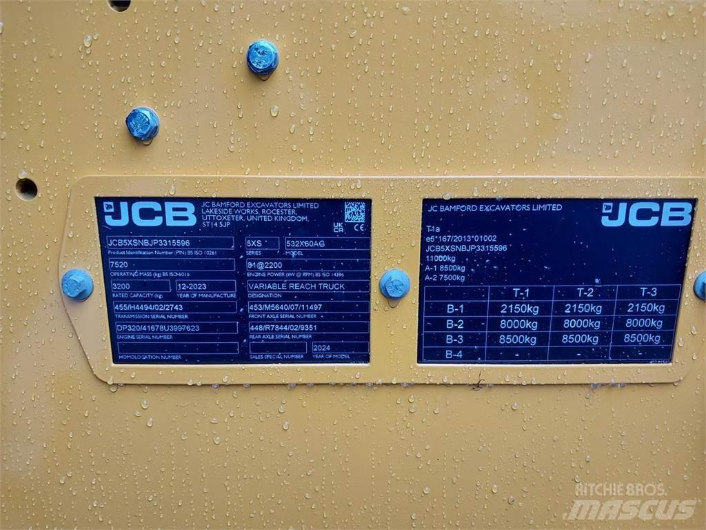 JCB 532-60 AGRI Teleskoplader