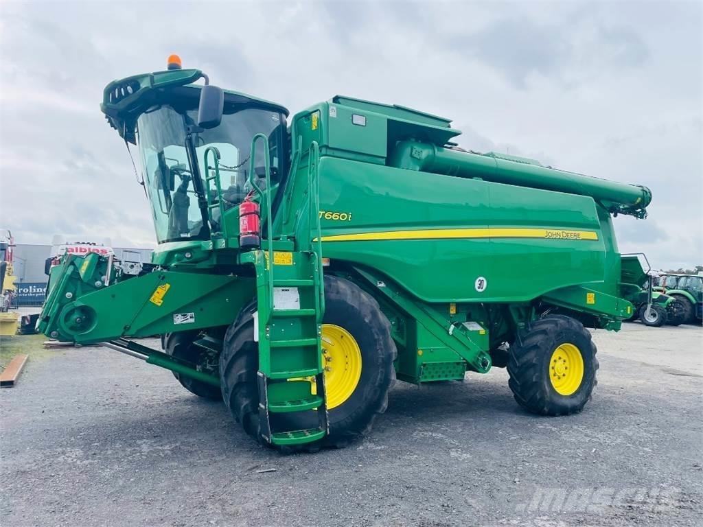 John Deere T660 i Mähdrescher